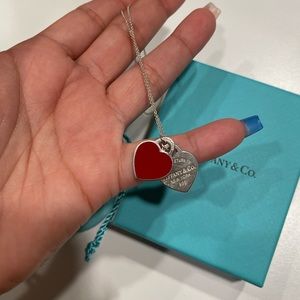 Tiffany Double Heart Necklace